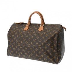 LOUIS VUITTON Louis Vuitton Monogram Speedy 40 Brown M41522 Women's Canvas Handbag