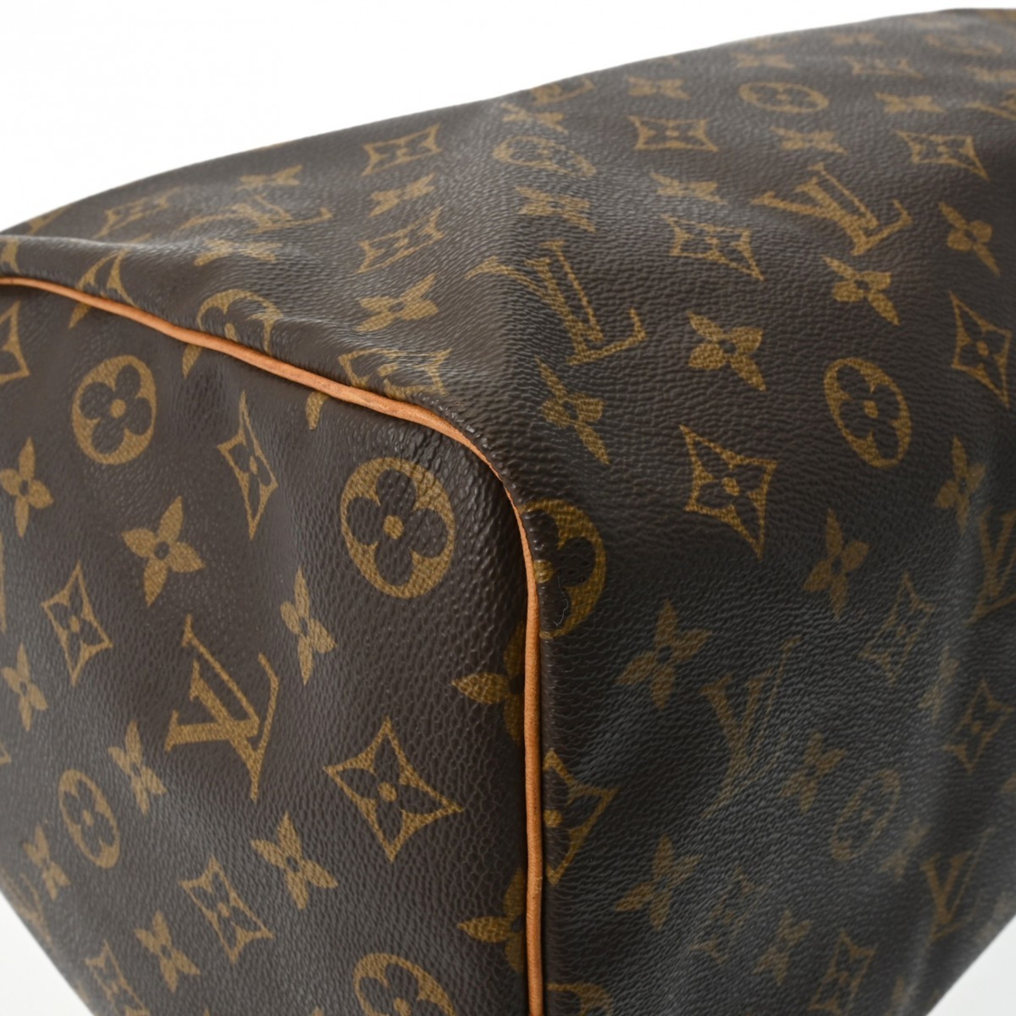 LOUIS VUITTON Louis Vuitton Monogram Speedy 40 Brown M41522 Women's Canvas Handbag