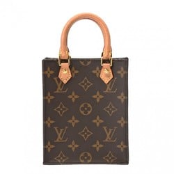 LOUIS VUITTON Louis Vuitton Monogram Petite Sac Plat Brown M69442 Women's Canvas Handbag