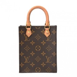 LOUIS VUITTON Louis Vuitton Monogram Petite Sac Plat Brown M69442 Women's Canvas Handbag