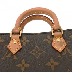 LOUIS VUITTON Louis Vuitton Monogram Petite Sac Plat Brown M69442 Women's Canvas Handbag