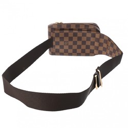 LOUIS VUITTON Louis Vuitton Damier Geronimos Brown N51994 Unisex Canvas Shoulder Bag