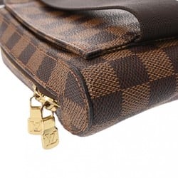 LOUIS VUITTON Louis Vuitton Damier Geronimos Brown N51994 Unisex Canvas Shoulder Bag