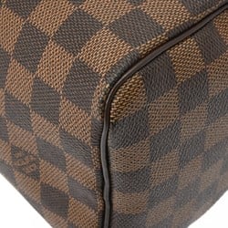 LOUIS VUITTON Damier Speedy 25 Brown N41532 Women's Canvas Handbag