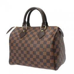 LOUIS VUITTON Damier Speedy 25 Brown N41532 Women's Canvas Handbag