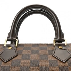 LOUIS VUITTON Damier Speedy 25 Brown N41532 Women's Canvas Handbag