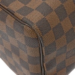 LOUIS VUITTON Damier Speedy 25 Brown N41532 Women's Canvas Handbag