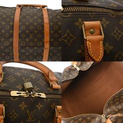 LOUIS VUITTON Louis Vuitton Monogram Keepall Bandouliere 60 Brown M41412 Unisex Canvas Boston Bag