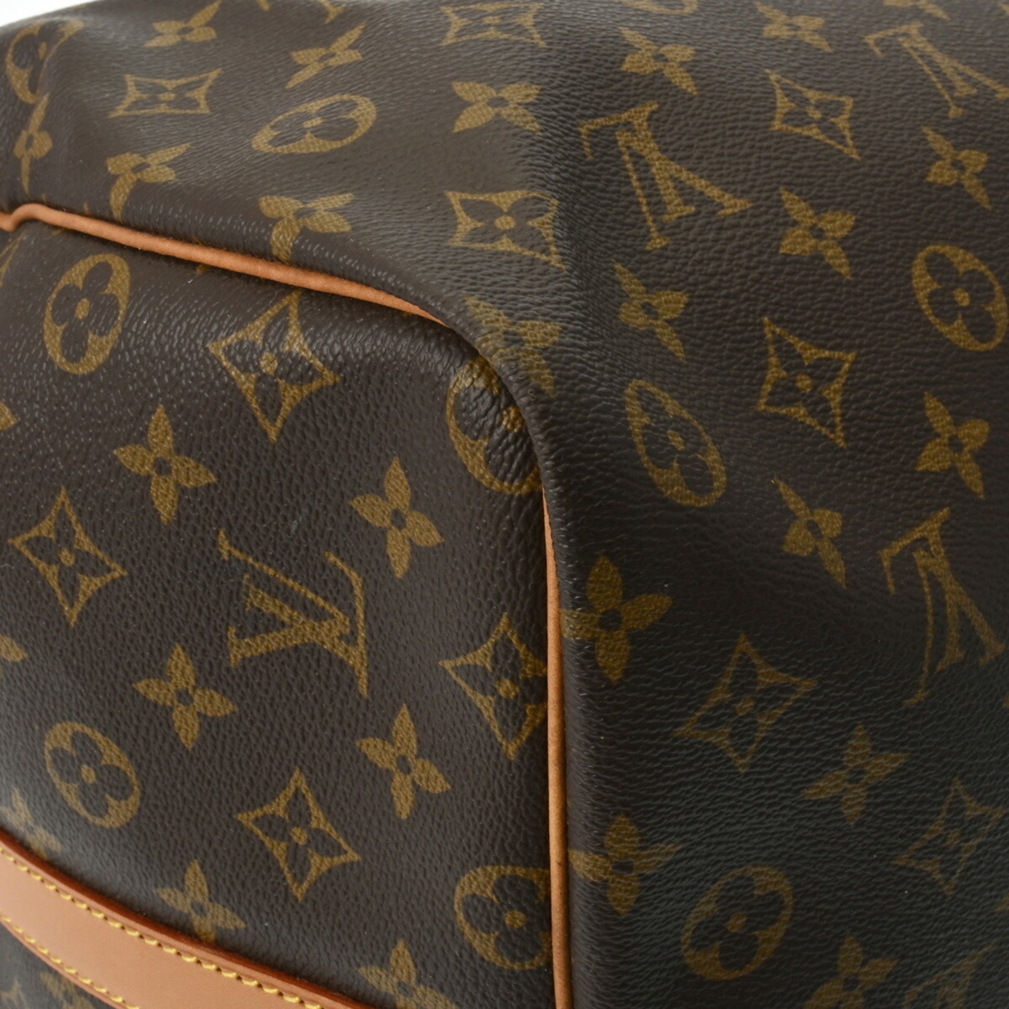 LOUIS VUITTON Louis Vuitton Monogram Keepall Bandouliere 60 Brown M41412 Unisex Canvas Boston Bag