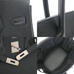 HERMES Hermes Birkin 30 Black T Stamp (around 2015) Women's Togo Handbag