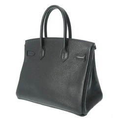 HERMES Hermes Birkin 30 Black T Stamp (around 2015) Women's Togo Handbag