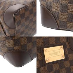 LOUIS VUITTON Damier Hampstead PM Brown N51205 Women's Canvas Handbag