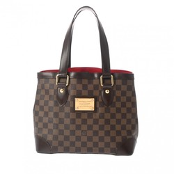 LOUIS VUITTON Damier Hampstead PM Brown N51205 Women's Canvas Handbag