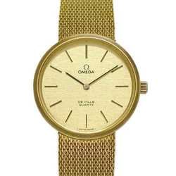 OMEGA Wristwatch De Ville f-21084 Gold SS 10KGF Quartz Battery Operated Men's