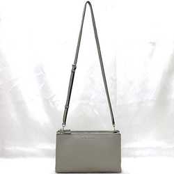 Michael Kors Shoulder Bag ec-21051 Gray 32S7SAFC3L Leather MICHAEL KORS Wallet Women's Compact