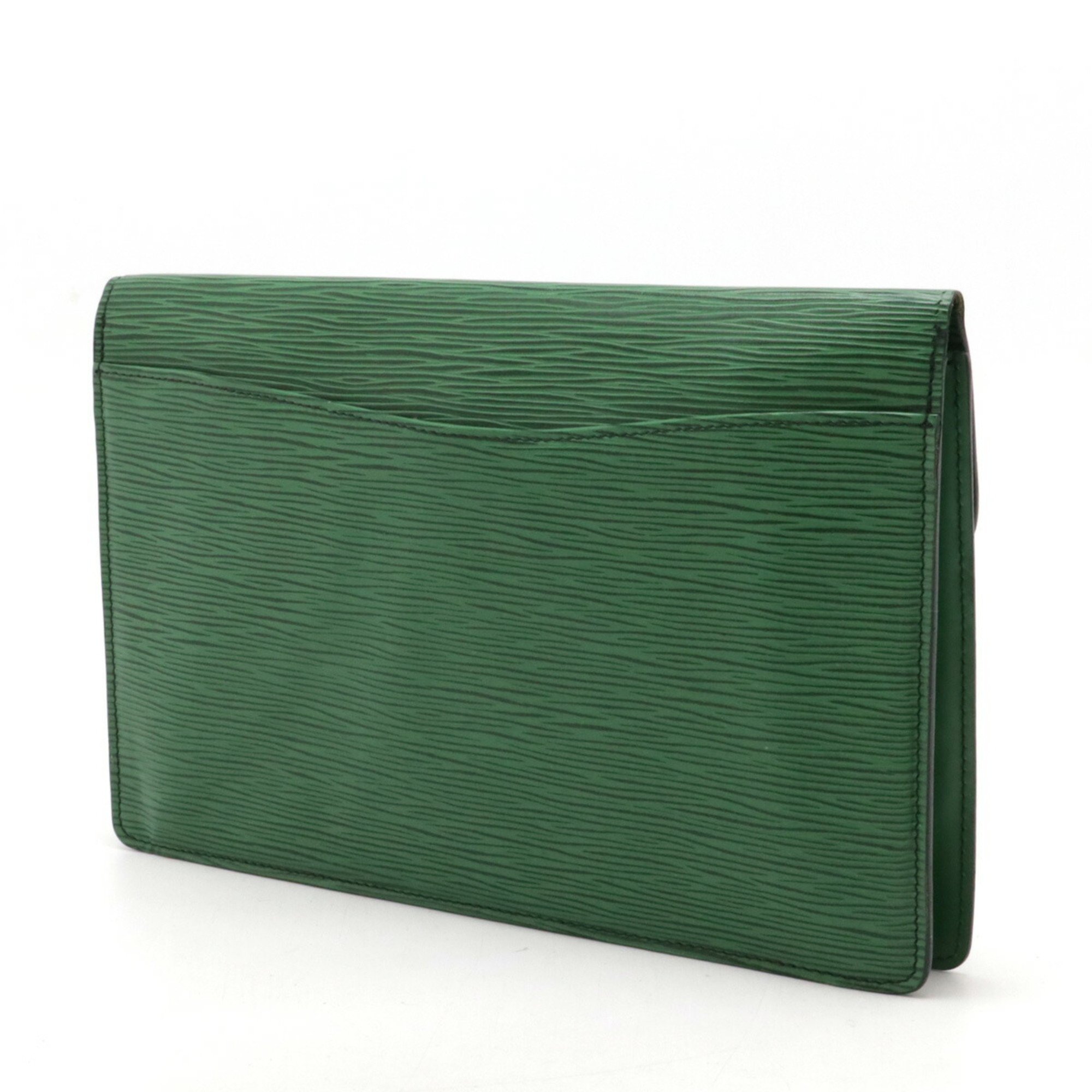 LOUIS VUITTON Epi Montaigne 27 Second Bag Clutch Borneo Green M52654