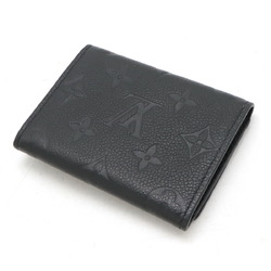 LOUIS VUITTON Louis Vuitton Monogram Empreinte Envelope Carte de Visite Card Case Business with Initials M58456