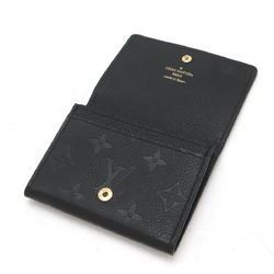 LOUIS VUITTON Louis Vuitton Monogram Empreinte Envelope Carte de Visite Card Case Business with Initials M58456