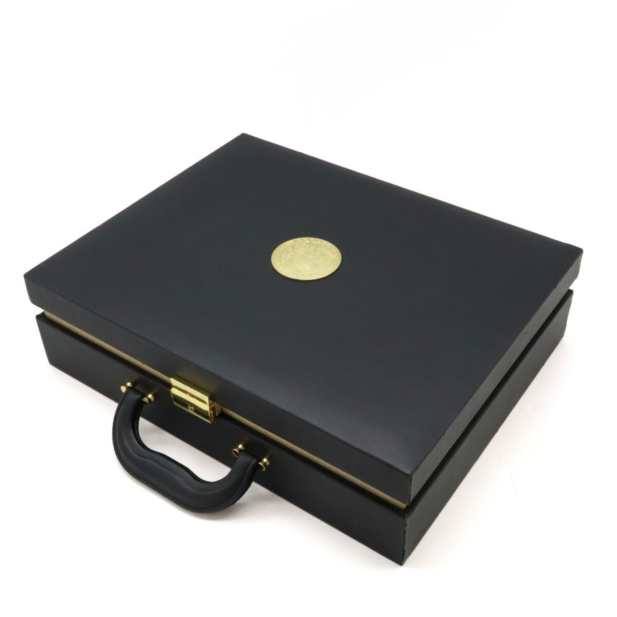 VERSACE Medusa Collection Box Watch Case Attache 25 Storage Pop-up Limited Edition M20039