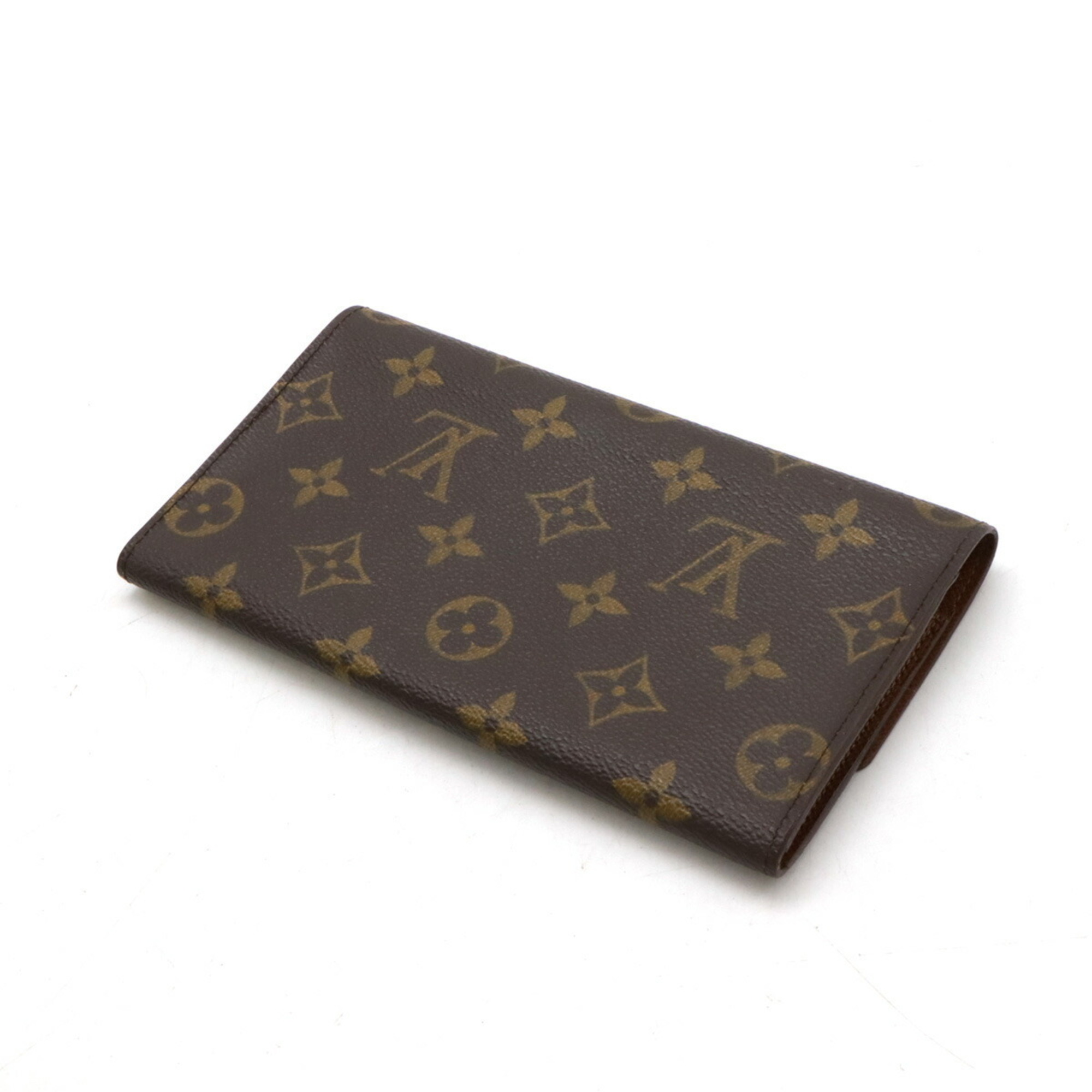 LOUIS VUITTON Louis Vuitton Monogram Portefeuille 3 Carte Credit Yen Bi-fold Long Wallet Japanese M61818