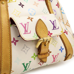 LOUIS VUITTON Louis Vuitton Monogram Multicolor Priscilla Handbag Bag Blanc White M40096