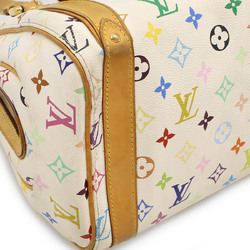 LOUIS VUITTON Louis Vuitton Monogram Multicolor Priscilla Handbag Bag Blanc White M40096