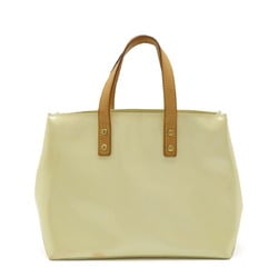 LOUIS VUITTON Louis Vuitton Monogram Vernis Reed PM Handbag Tote Bag Pearl Cream Yellow M91336