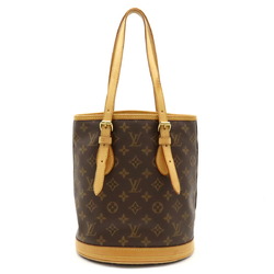 LOUIS VUITTON Louis Vuitton Monogram Bucket PM 23 Petit Shoulder Bag Tote Pouch Missing M42238