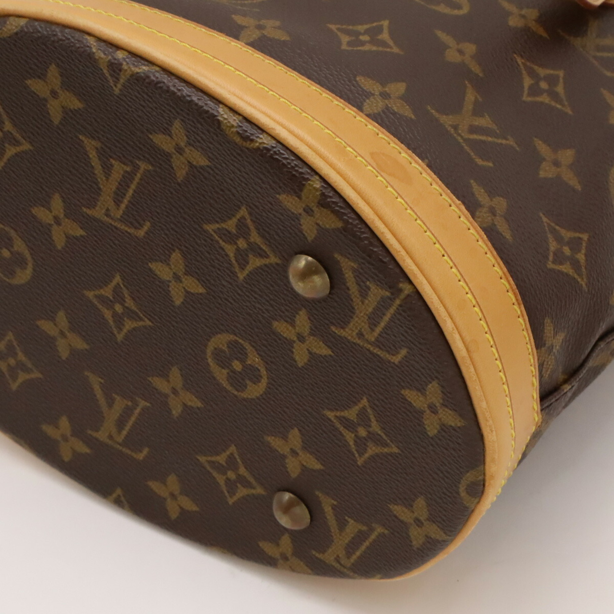 LOUIS VUITTON Louis Vuitton Monogram Bucket PM 23 Petit Shoulder Bag Tote Pouch Missing M42238