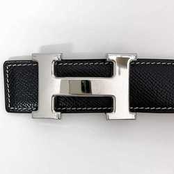 Hermes H Belt f-21059 Black Brown Constance - 65cm Waist Leather Togo □E Stamp HERMES Buckle Women's