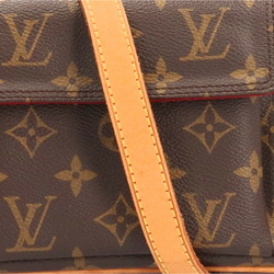 Louis Vuitton Vivacite PM Monogram Shoulder Bag Canvas M51165 Brown Women's LOUIS VUITTON