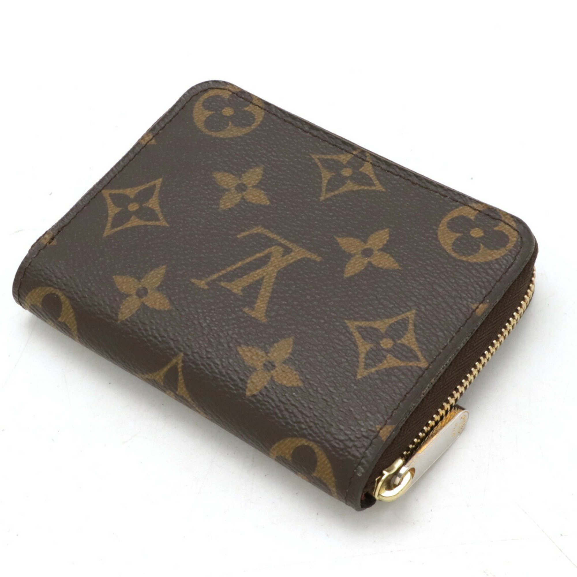 LOUIS VUITTON Louis Vuitton Monogram Zippy Coin Purse Round Case M60067