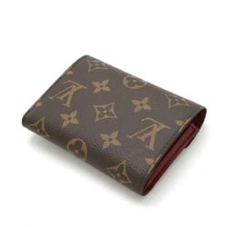 LOUIS VUITTON Louis Vuitton Monogram Portefeuille Victorine Tri-fold Wallet Fuchsia M41938