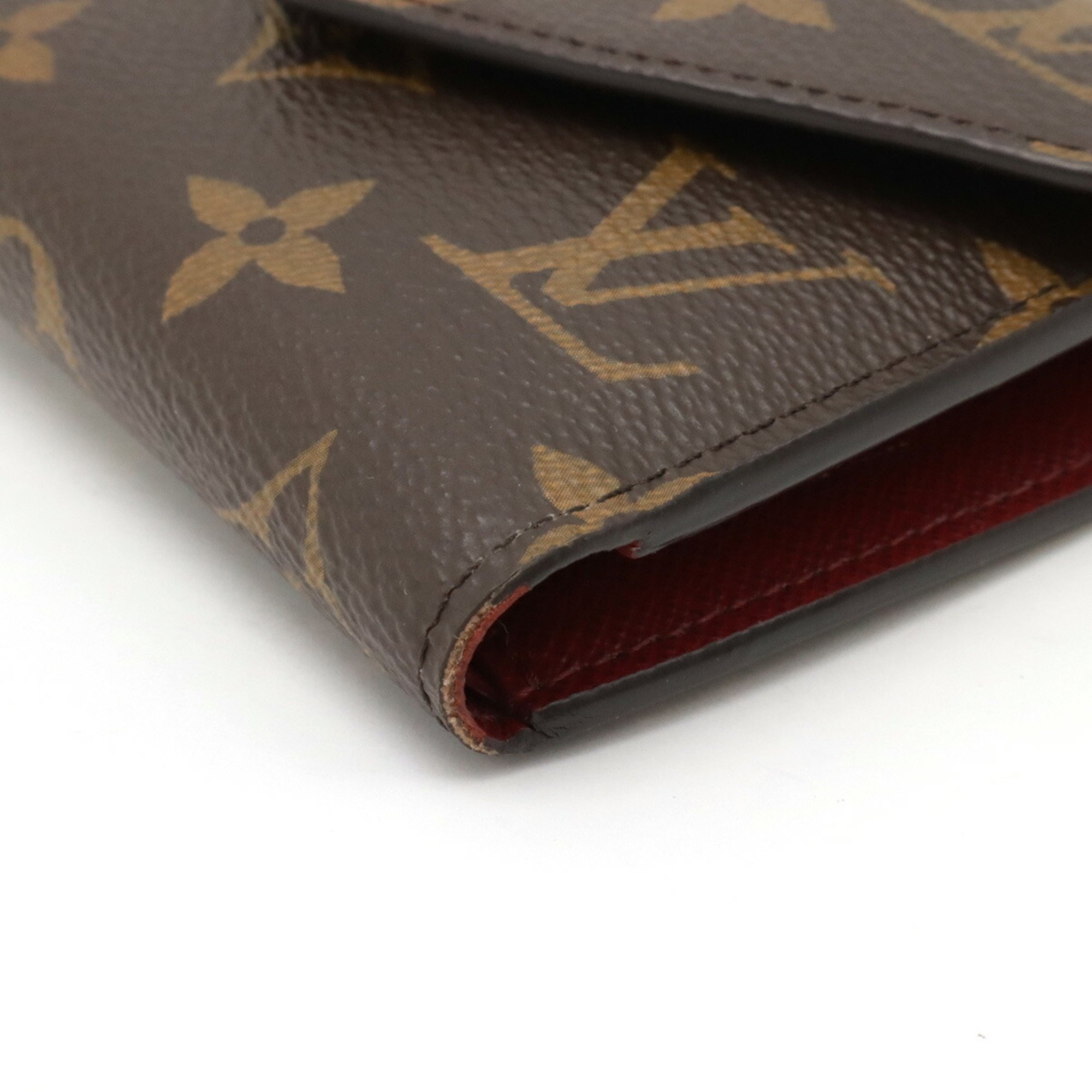 LOUIS VUITTON Louis Vuitton Monogram Portefeuille Victorine Tri-fold Wallet Fuchsia M41938