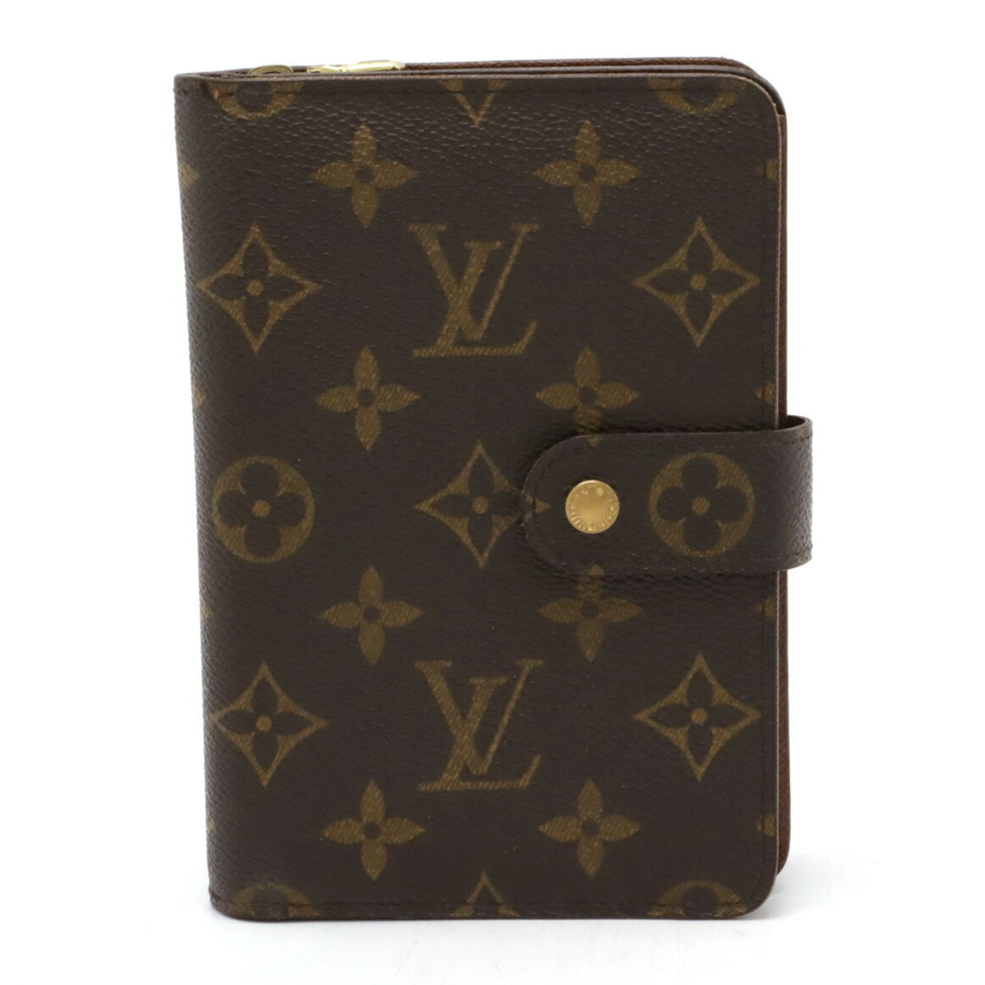 LOUIS VUITTON Louis Vuitton Monogram Porte Papier Zip Bi-fold Wallet Out of stock M61207