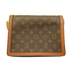 Louis Vuitton Shoulder Bag Monogram Reverse Dauphine MM M45958 Brown Women's