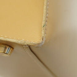 Hermes handbag Kelly 32 〇Z engraved box calf beige ladies