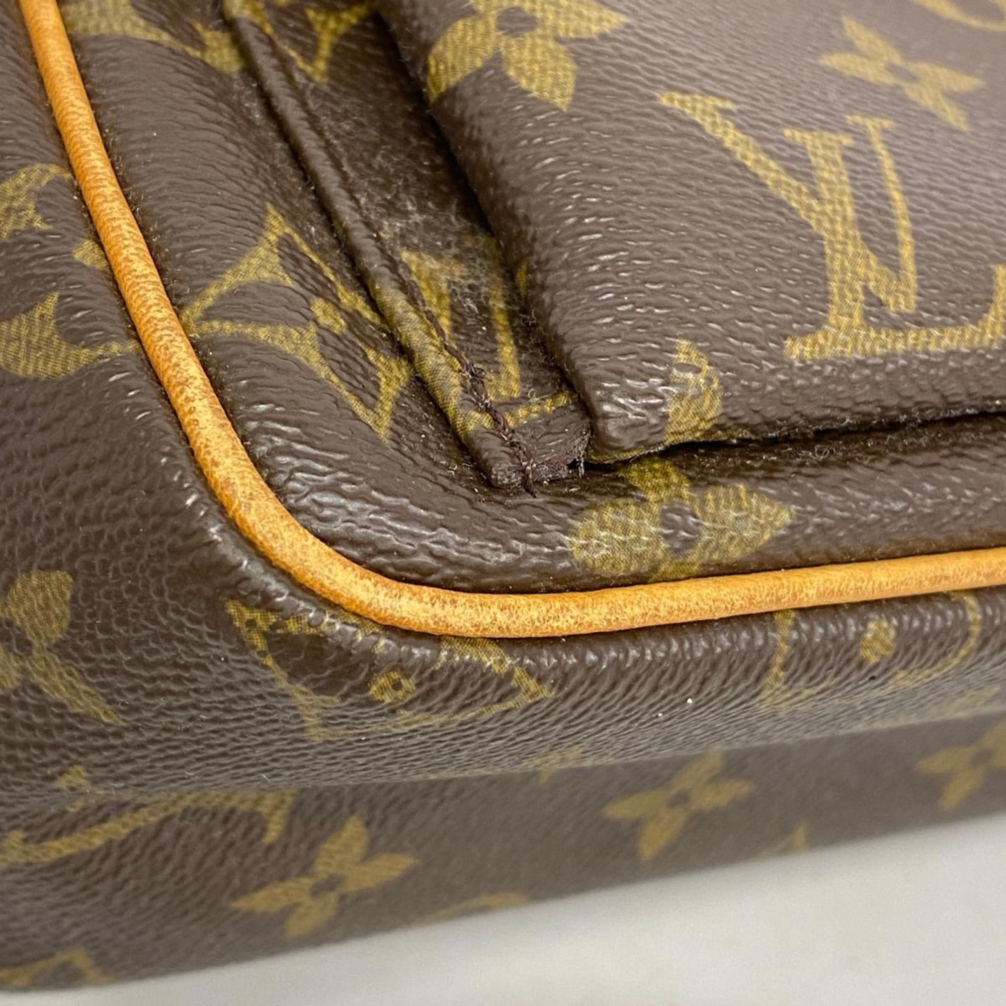 Louis Vuitton Shoulder Bag Monogram Vivacite PM M51165 Brown Ladies