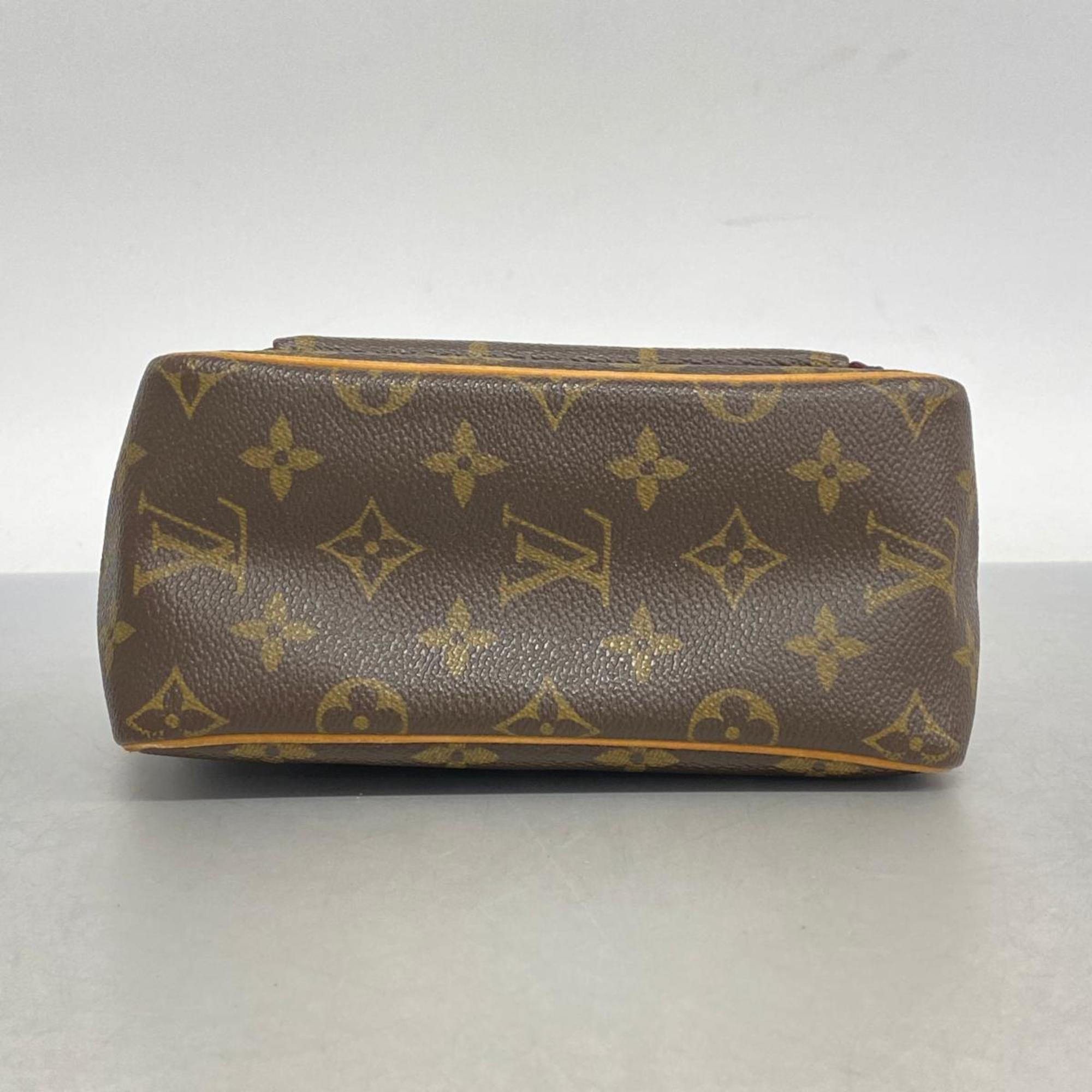 Louis Vuitton Shoulder Bag Monogram Vivacite PM M51165 Brown Ladies