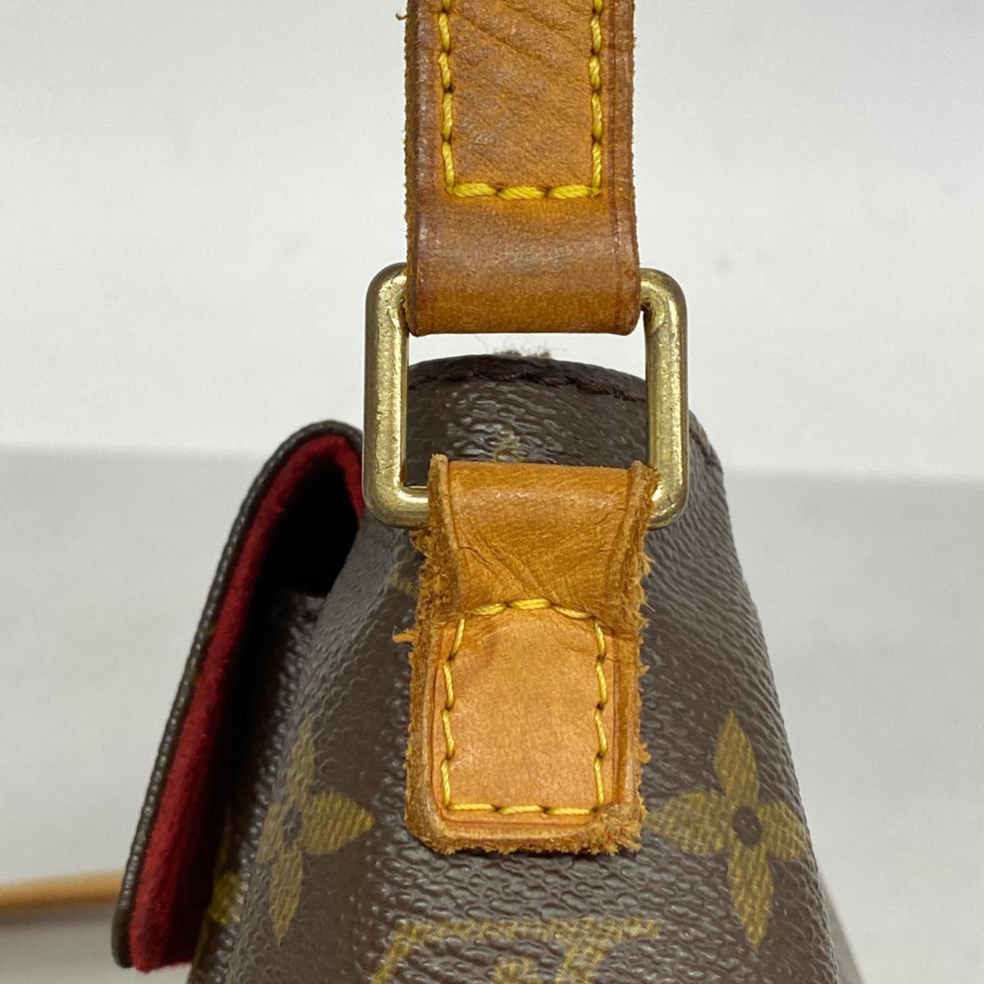 Louis Vuitton Shoulder Bag Monogram Vivacite PM M51165 Brown Ladies