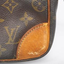 Louis Vuitton Clutch Bag Monogram Marly Dragonne GM M51825 Brown Women's