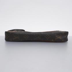 Louis Vuitton Clutch Bag Monogram Marly Dragonne GM M51825 Brown Women's