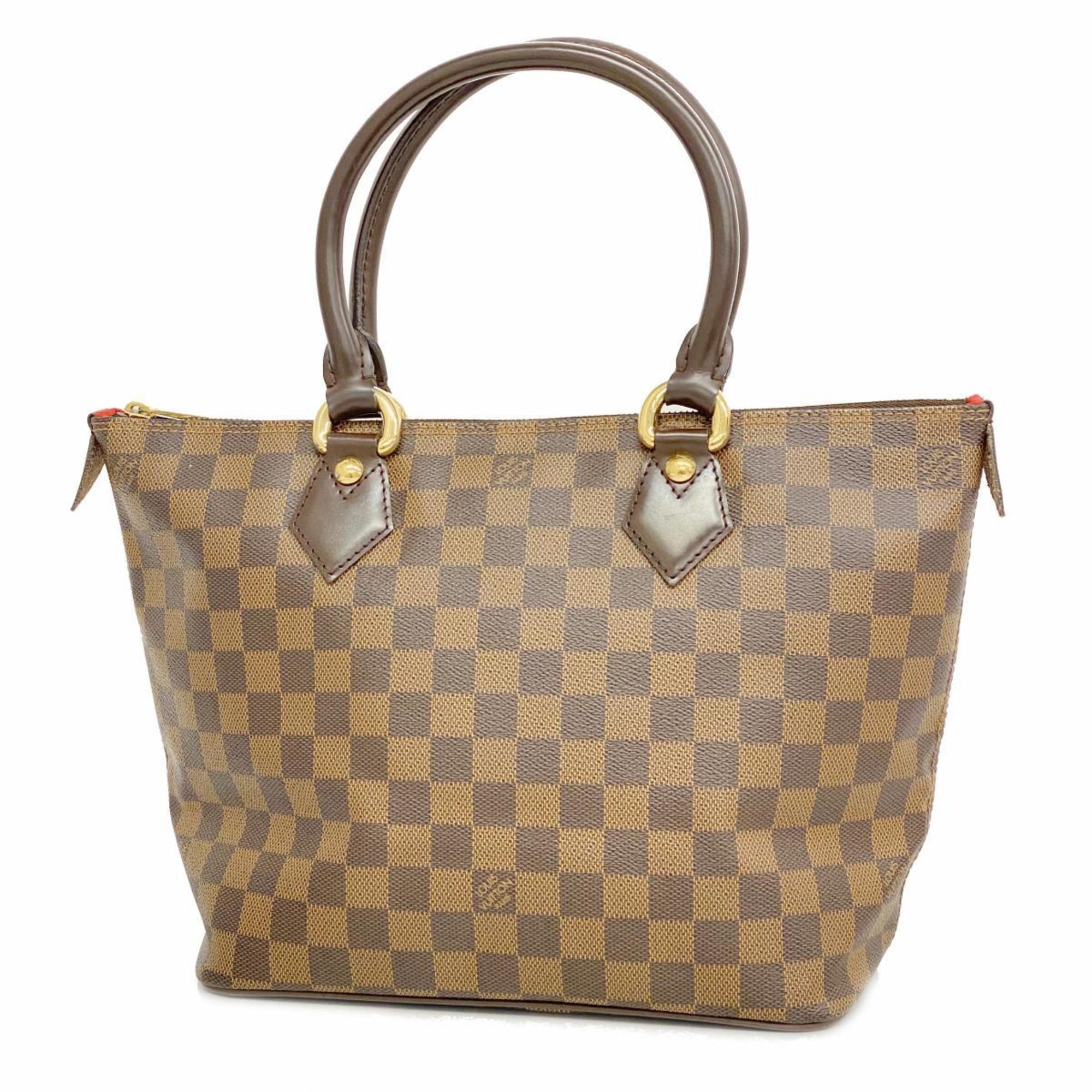 Louis Vuitton Tote Bag Damier Saleya PM N51183 Ebene Women's