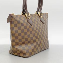 Louis Vuitton Tote Bag Damier Saleya PM N51183 Ebene Women's