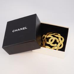 Chanel Brooch Coco Mark GP Plated Gold 97P Women's