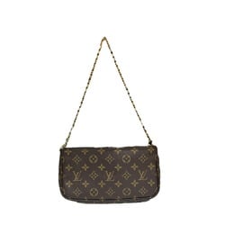 Louis Vuitton Monogram M44813 Women's Shoulder Bag Brown,Khaki,Monogram