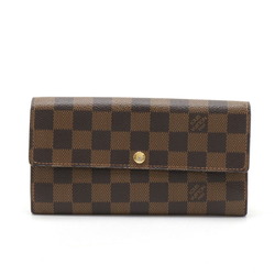 LOUIS VUITTON Louis Vuitton Damier Portefeuille Sarah Bi-fold Long Wallet N61734