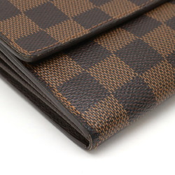 LOUIS VUITTON Louis Vuitton Damier Portefeuille Sarah Bi-fold Long Wallet N61734