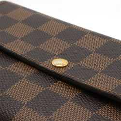 LOUIS VUITTON Louis Vuitton Damier Portefeuille Sarah Bi-fold Long Wallet N61734