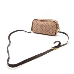 LOUIS VUITTON Louis Vuitton Monogram Juliet MM Shoulder Bag Canvas Leather Cerise Red M92315